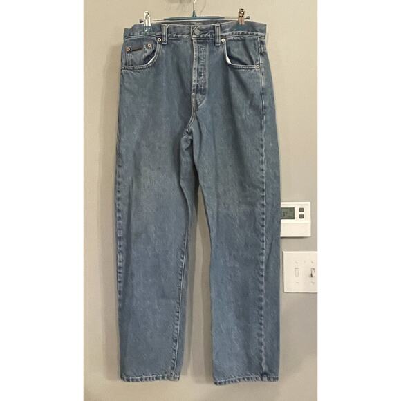 Calvin Klien Jeans Denim 5 Pocket Vintage USA Made Mom Y2K Womens Size 11‎ - Picture 1 of 12
